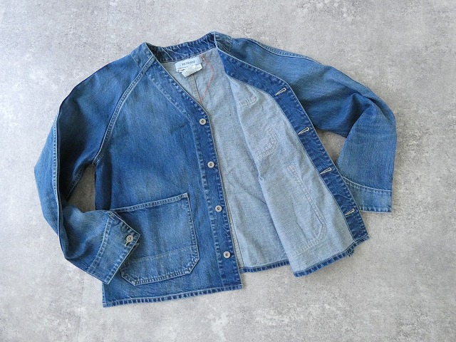 Veritecoeur(ヴェリテクール) ノーカラーデニムカバーオールの商品画像13