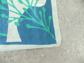  北欧の渡り鳥と植物柄のスカーフ ショートサイズの商品画像24