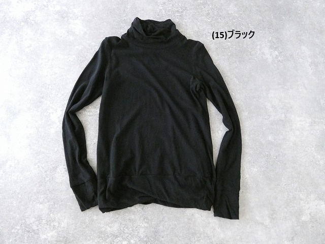 NARU ムラ糸リサイクル天竺裾ひねりタートルの商品画像13