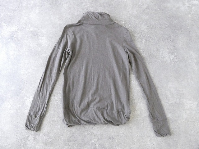 NARU ムラ糸リサイクル天竺裾ひねりタートルの商品画像15
