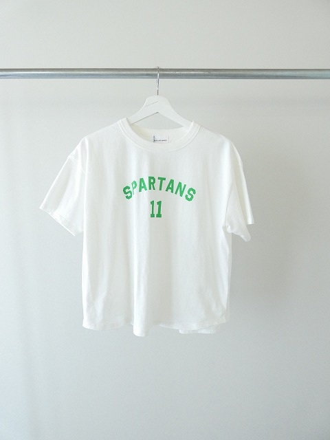 Blue Lake Market(ブルーレイクマーケット) アメリカンドライ天竺ラウンドヘムプリントTee SPARTANSの商品画像2