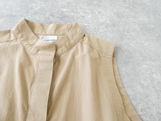 Blue Lake Market(ブルーレイクマーケット) ヴィンテージポプリン比翼あきベストの商品画像27