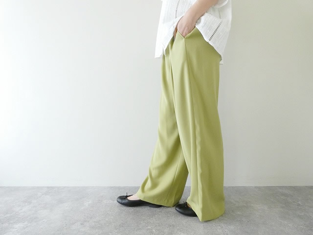 DONEEYU(ドニーユ) ツイルダブルクロスワイドパンツの商品画像1