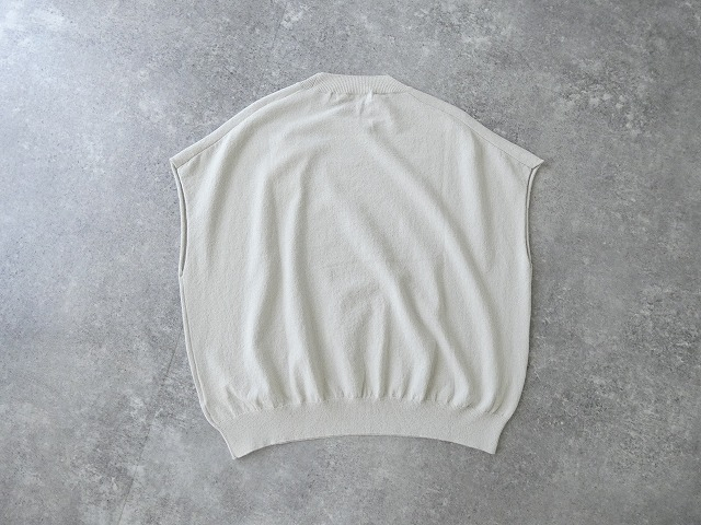 evam eva(エヴァムエヴァ) cotton vestの商品画像11