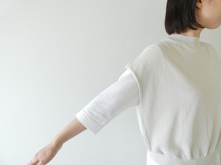 evam eva(エヴァムエヴァ) cotton vestの商品画像24