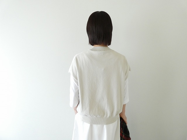 evam eva(エヴァムエヴァ) cotton vestの商品画像4