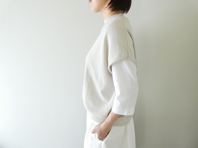 evam eva(エヴァムエヴァ) cotton vestの商品画像5