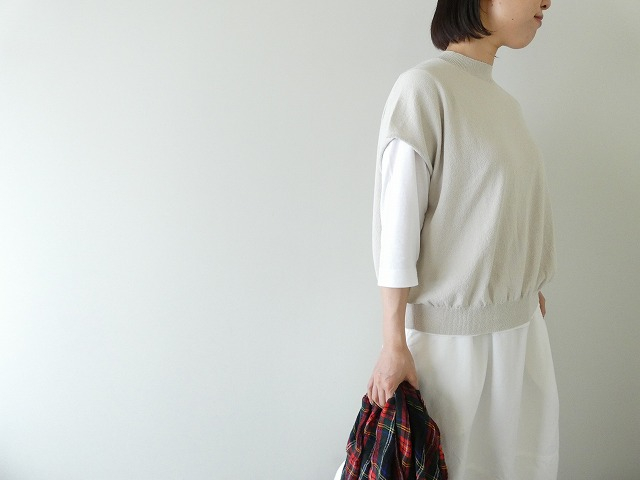 evam eva(エヴァムエヴァ) cotton vestの商品画像6