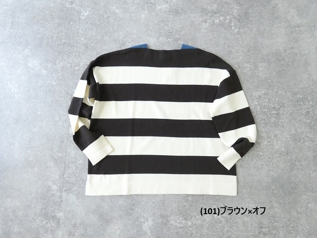 maomade(マオメイド) やわらかコットンしましまプルオーバーの商品画像14