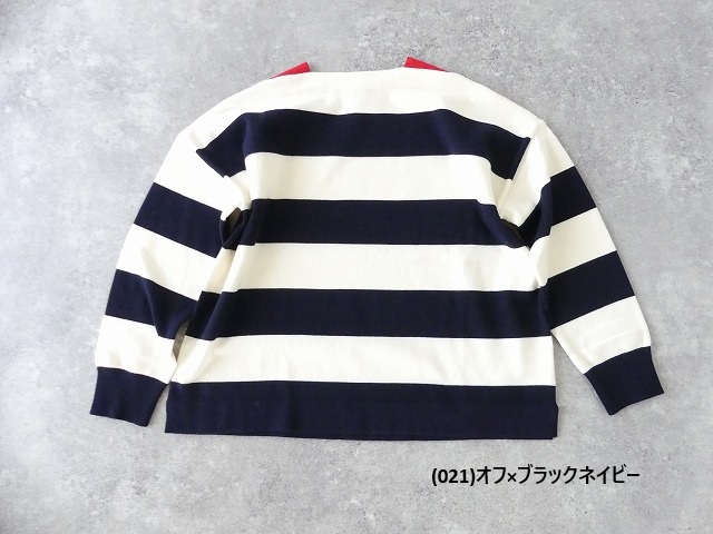 maomade(マオメイド) やわらかコットンしましまプルオーバーの商品画像15