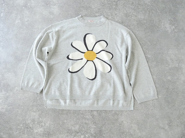 maomade(マオメイド) やわらかコットンBIG DAISYインターシャプルオーバーの商品画像12