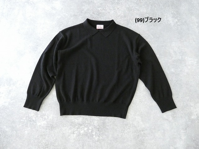 maomade(マオメイド) やわらかコットンちょこっと衿レディライクプルオーバーの商品画像14