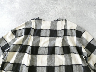 tumugu(ツムグ) ブロックチェックカットジャガードボレロブラウスの商品画像34