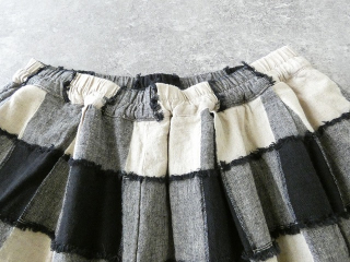 tumugu(ツムグ) ブロックチェックカットジャガードバルーンパンツの商品画像26