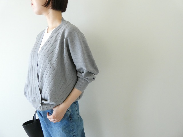 lelill(レリル) ハイテクワイドリブボレロの商品画像6