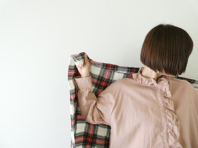 ichi(イチ) ピーチワッシャーシャツの商品画像5