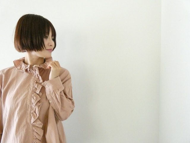 ichi(イチ) ピーチワッシャーシャツの商品画像7