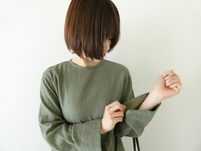 ichi(イチ) ウールガーゼワンピースの商品画像4