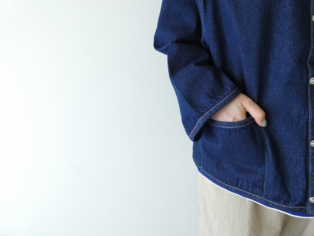 DANTON(ダントン) 10ozコットンデニム カラーレスジャケットの商品画像7