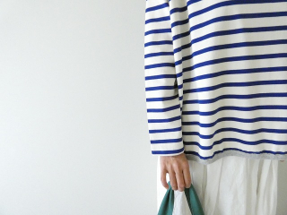 快晴堂(かいせいどう) コーディネートボーダー 裾ギャザーボーダーパーカーの商品画像22