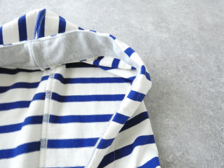 快晴堂(かいせいどう) コーディネートボーダー 裾ギャザーボーダーパーカーの商品画像30