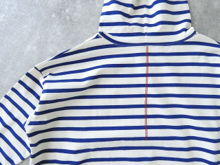 快晴堂(かいせいどう) コーディネートボーダー 裾ギャザーボーダーパーカーの商品画像32