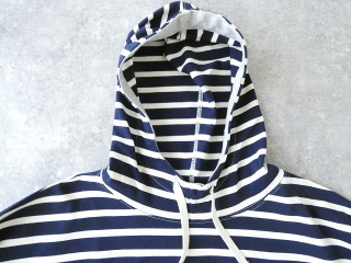 快晴堂(かいせいどう) コーディネートボーダー 裾ギャザーボーダーパーカーの商品画像36