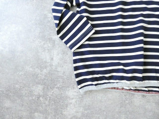 快晴堂(かいせいどう) コーディネートボーダー 裾ギャザーボーダーパーカーの商品画像39