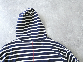 快晴堂(かいせいどう) コーディネートボーダー 裾ギャザーボーダーパーカーの商品画像43