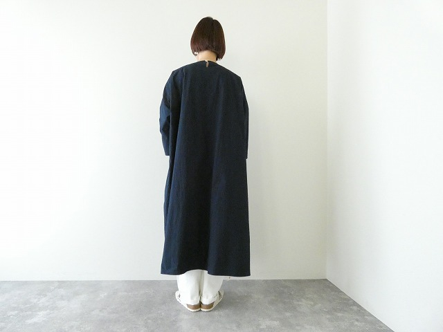 快晴堂(かいせいどう) Girl's ヴィンテージ馬布 Wideストン八分袖ワンピースの商品画像2