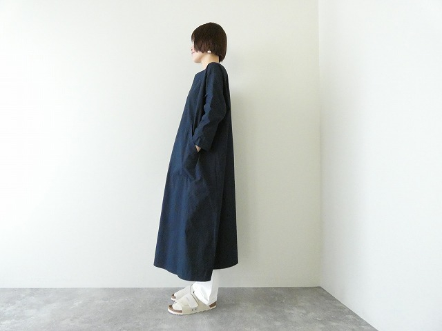快晴堂(かいせいどう) Girl's ヴィンテージ馬布 Wideストン八分袖ワンピースの商品画像4