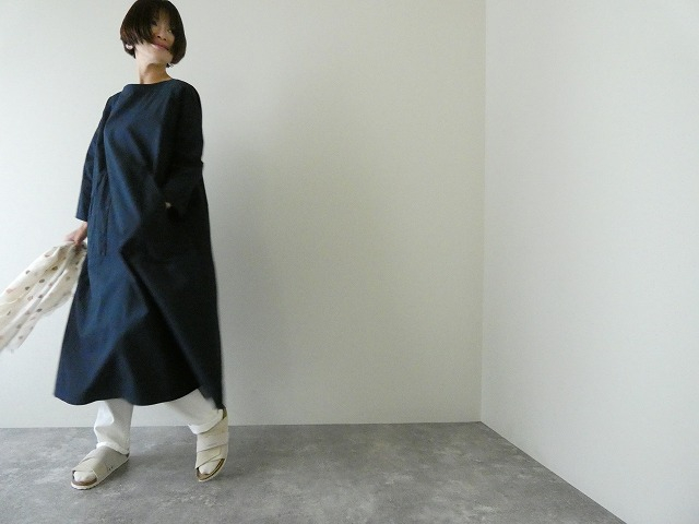 快晴堂(かいせいどう) Girl's ヴィンテージ馬布 Wideストン八分袖ワンピースの商品画像6