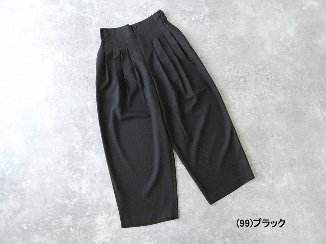 mizuiro ind(ミズイロインド) ハイウエストタックパンツの商品画像10