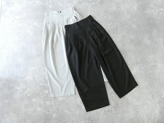mizuiro ind(ミズイロインド) ハイウエストタックパンツの商品画像9