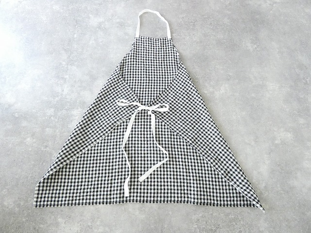 R&D.M(オールドマンズテーラー) LINEN GINGHAM CHECK APRONの商品画像12