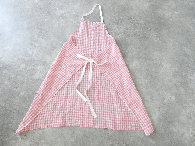 R&D.M(オールドマンズテーラー) LINEN GINGHAM CHECK APRONの商品画像13