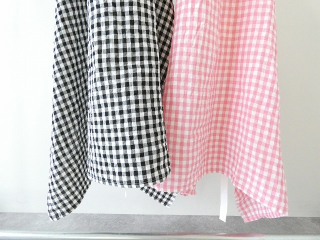 R&D.M(オールドマンズテーラー) LINEN GINGHAM CHECK APRONの商品画像22