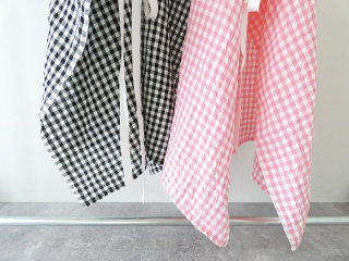 R&D.M(オールドマンズテーラー) LINEN GINGHAM CHECK APRONの商品画像24