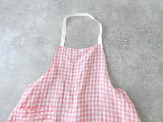 R&D.M(オールドマンズテーラー) LINEN GINGHAM CHECK APRONの商品画像34