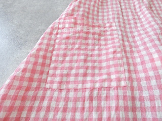 R&D.M(オールドマンズテーラー) LINEN GINGHAM CHECK APRONの商品画像35