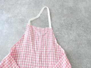 R&D.M(オールドマンズテーラー) LINEN GINGHAM CHECK APRONの商品画像38