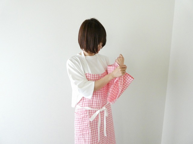 R&D.M(オールドマンズテーラー) LINEN GINGHAM CHECK KITCHEN CLOTHの商品画像1
