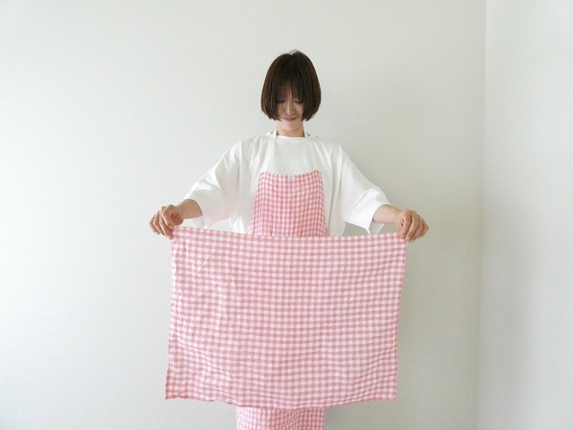 R&D.M(オールドマンズテーラー) LINEN GINGHAM CHECK KITCHEN CLOTHの商品画像3