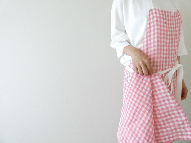 R&D.M(オールドマンズテーラー) LINEN GINGHAM CHECK KITCHEN CLOTHの商品画像5