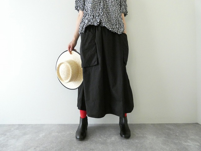 R&D.M(オールドマンズテーラー) GARMENT DYE TYPEWRITER POCKET SKIRTの商品画像1