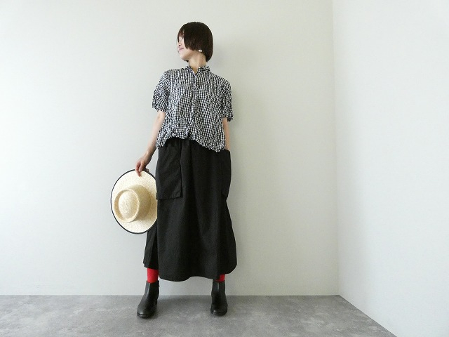 R&D.M(オールドマンズテーラー) GARMENT DYE TYPEWRITER POCKET SKIRTの商品画像7