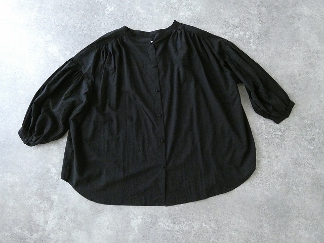 TANG(タング) コットンボイルバックボタンブラウスの商品画像12