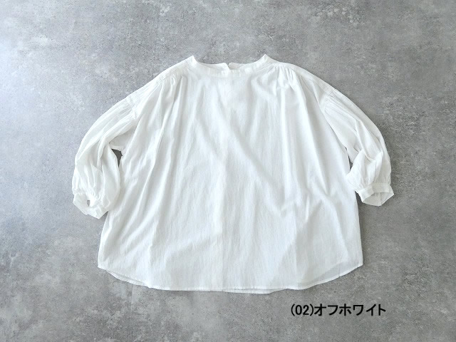 TANG(タング) コットンボイルバックボタンブラウスの商品画像13