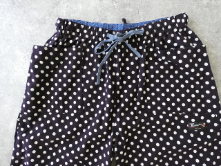 快晴堂(かいせいどう) グレーとネイビーの抜染水玉 NEWコロン斜めポケパンツの商品画像23