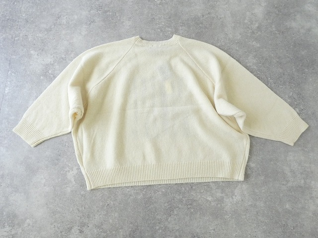 ichi(イチ) シェットランドウールワイドプルオーバーの商品画像12
